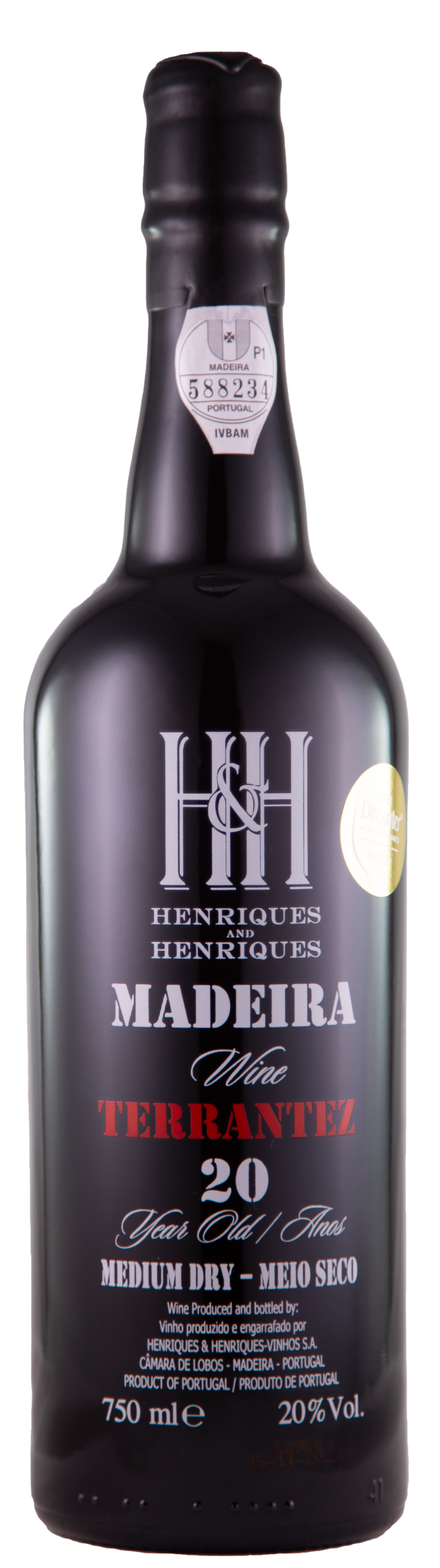 Madeira Terrantez (Medium Dry), 20 yr old